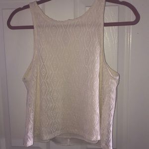 White Tank Top Blouse